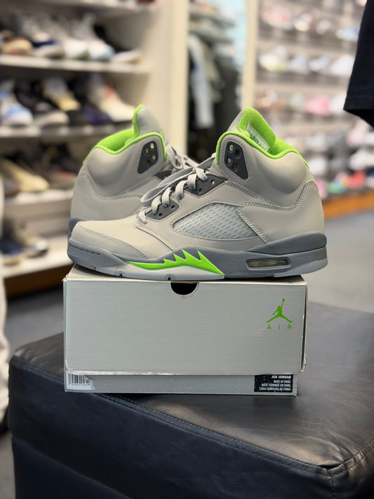 *USED* Jordan 5 Green Bean