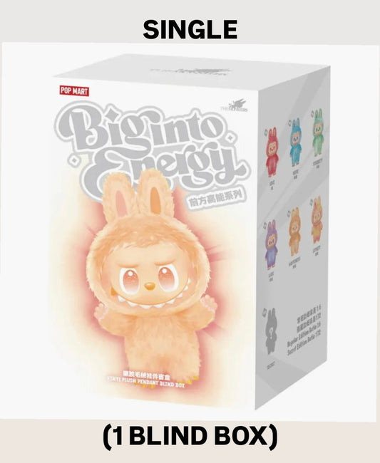 Pop Mart Labubu The Monsters Big into Energy Series Vinyl Plush Pendant (DEAL)