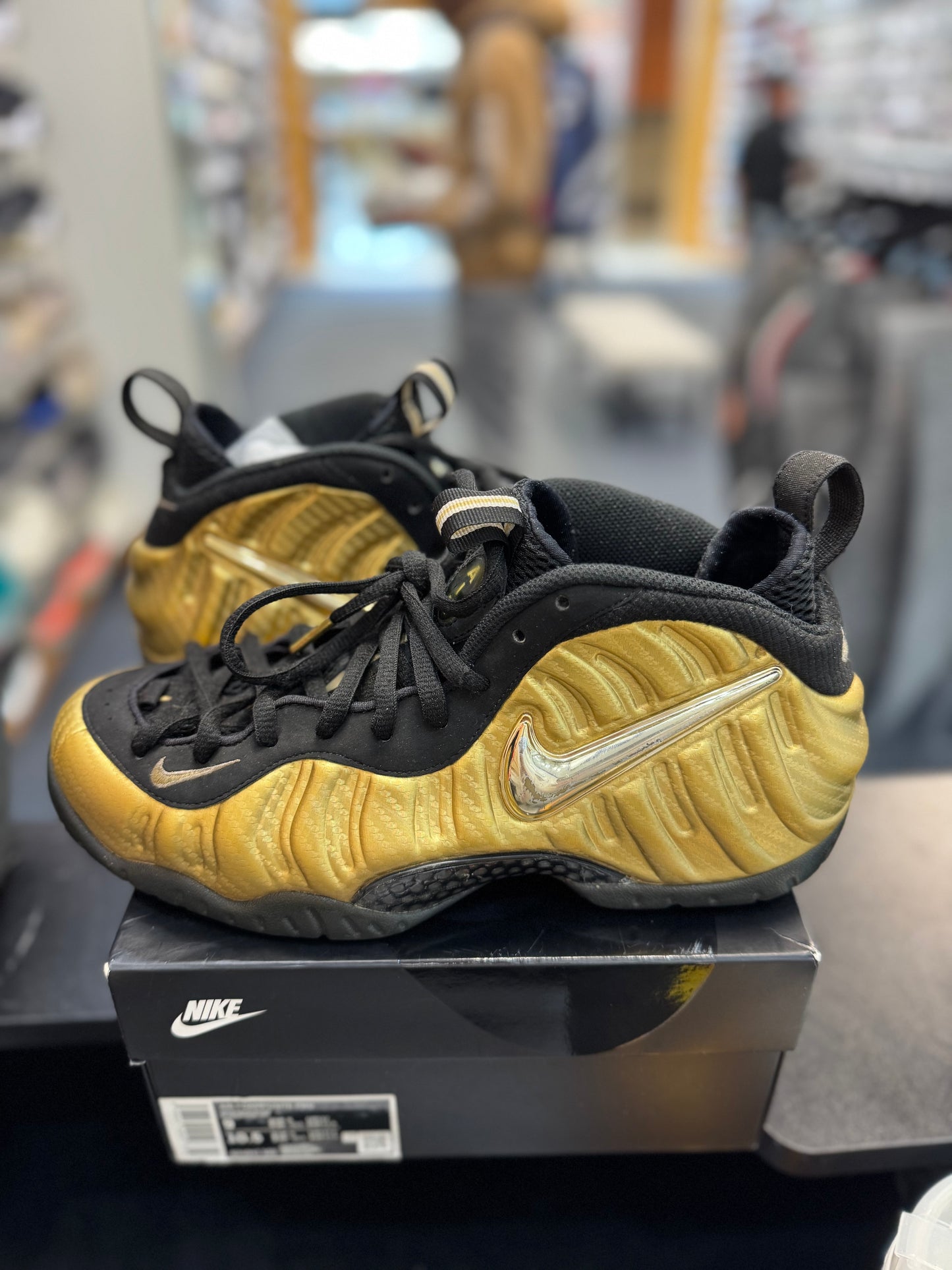 *USED* Nike Air Foamposite Pro Metallic Gold (DEAL)