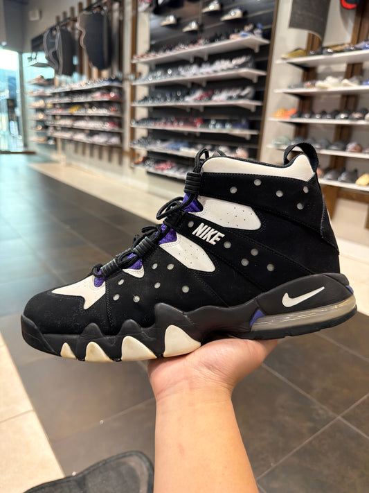 *USED* Nike Air Max Barkley Black Purple White