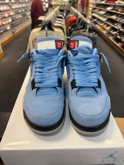 *USED* Jordan 4 Retro University Blue