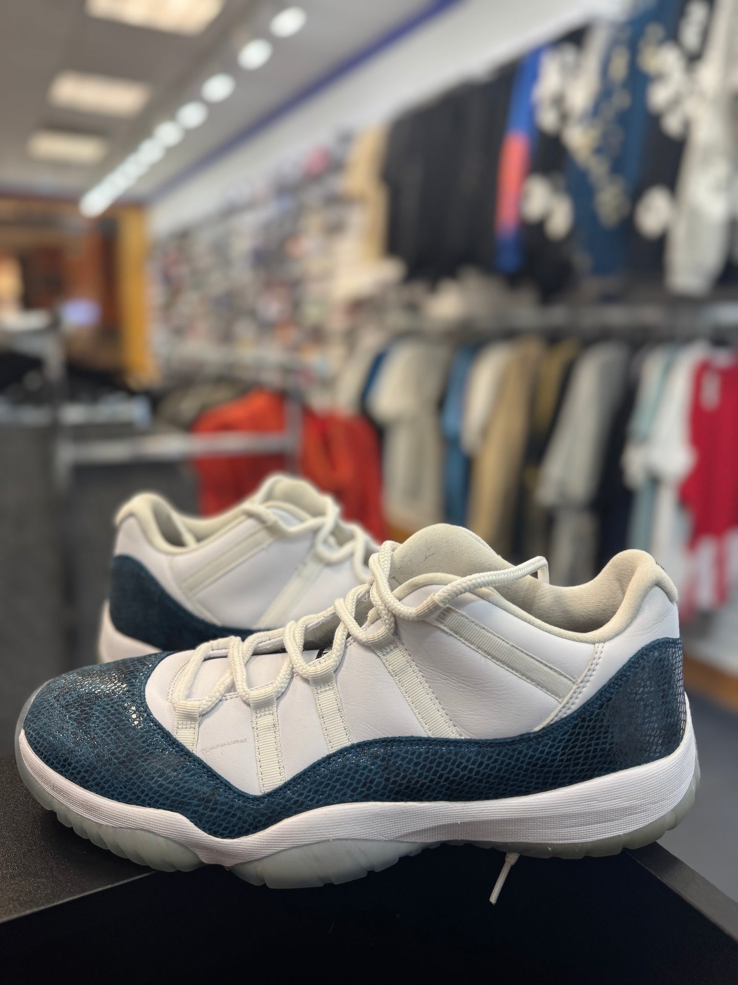 *USED* Jordan 11 Retro Low Snake Navy (2019)