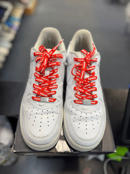 *USED* Nike Air Force 1 Low Supreme White (DEAL)
