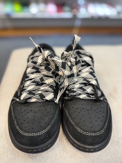 *USED* Jordan 1 Retro Low OG SP Travis Scott Black Phantom