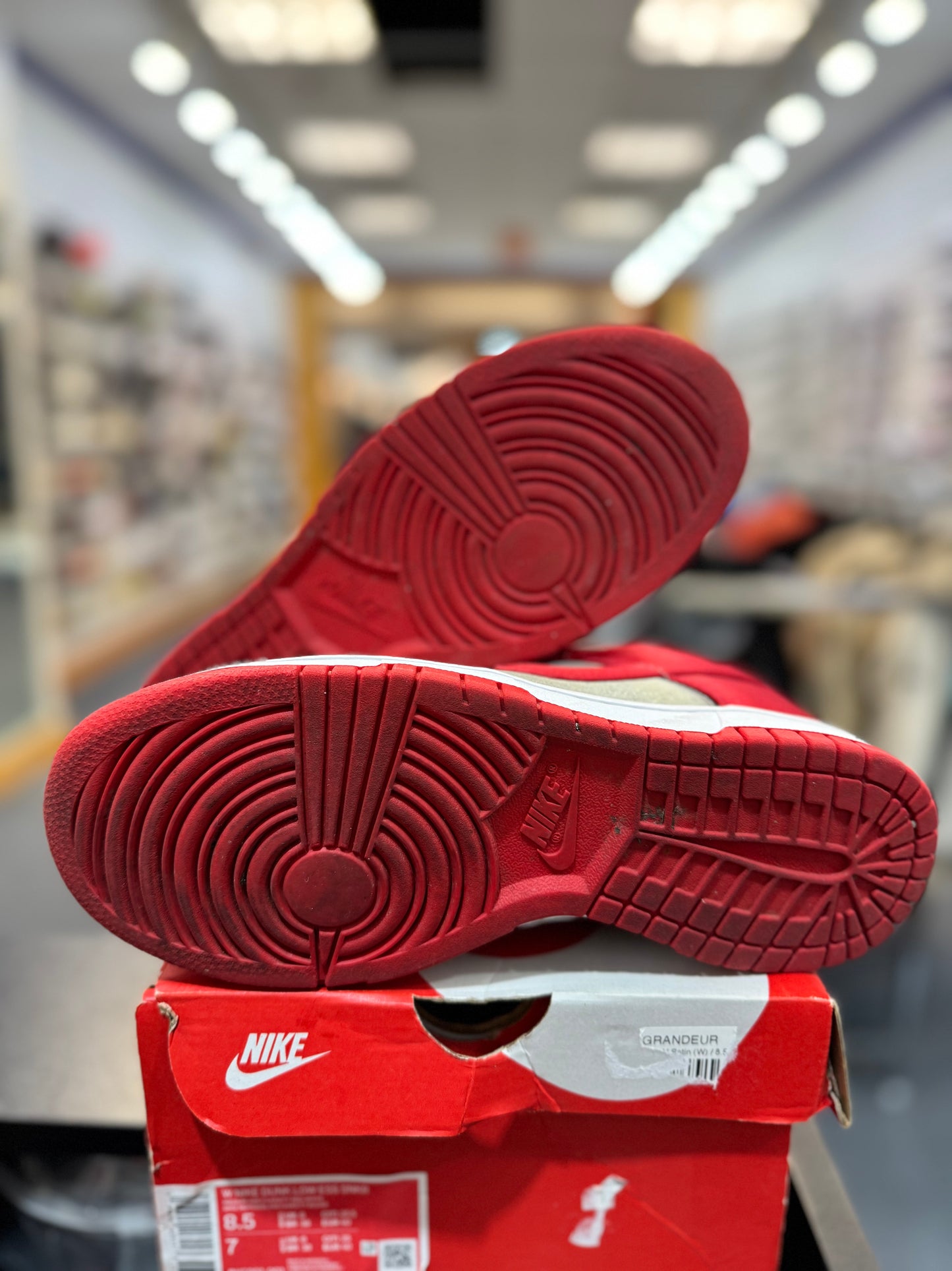 *USED* Nike Dunk Low UNLV Satin (DEAL)