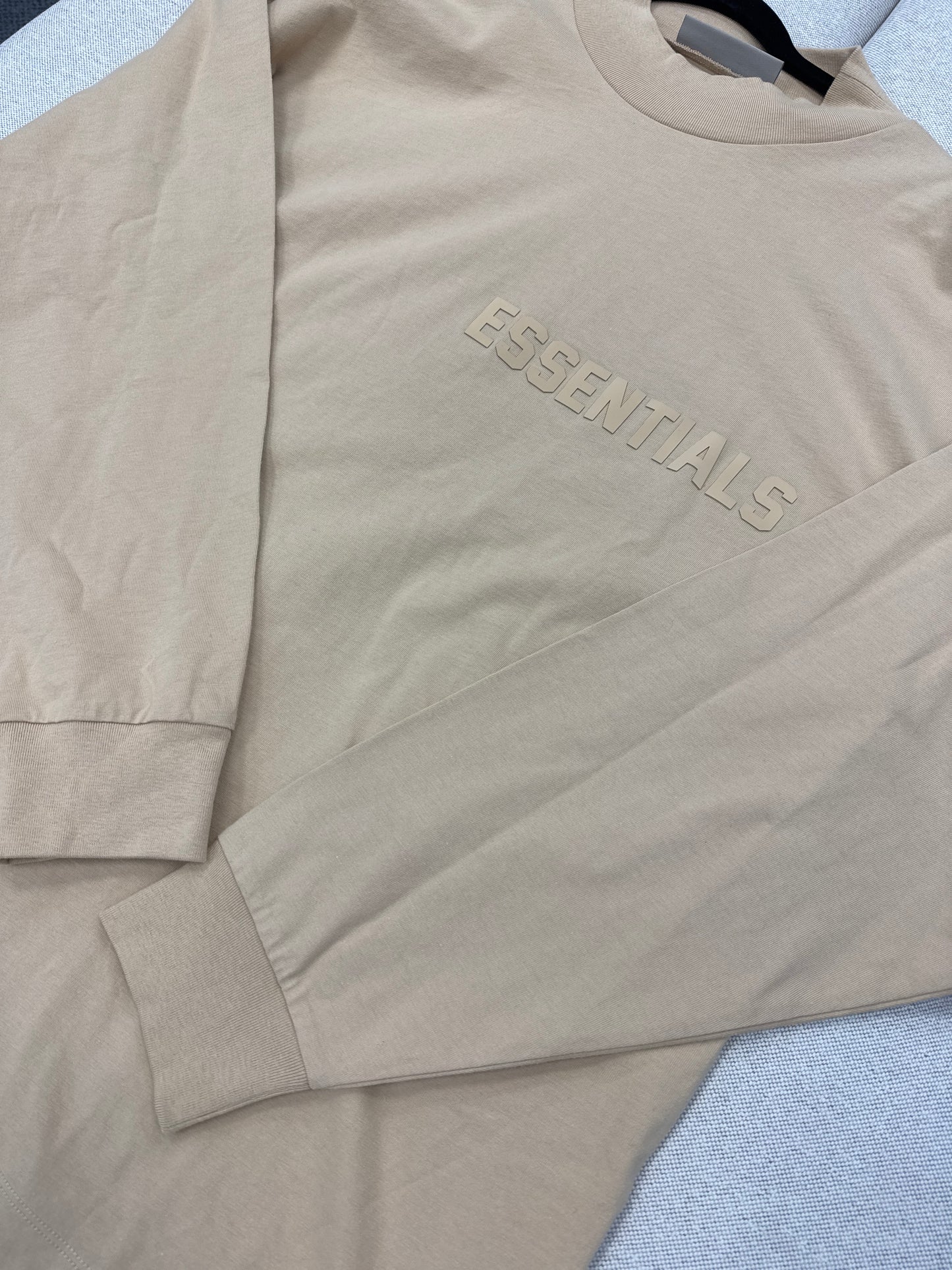 Fear of God Essentials LS Tee Sand