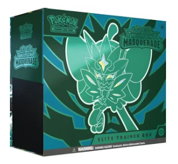Pokemon Scarlet & Violet Twilight Masquerade Elite Tainer Box