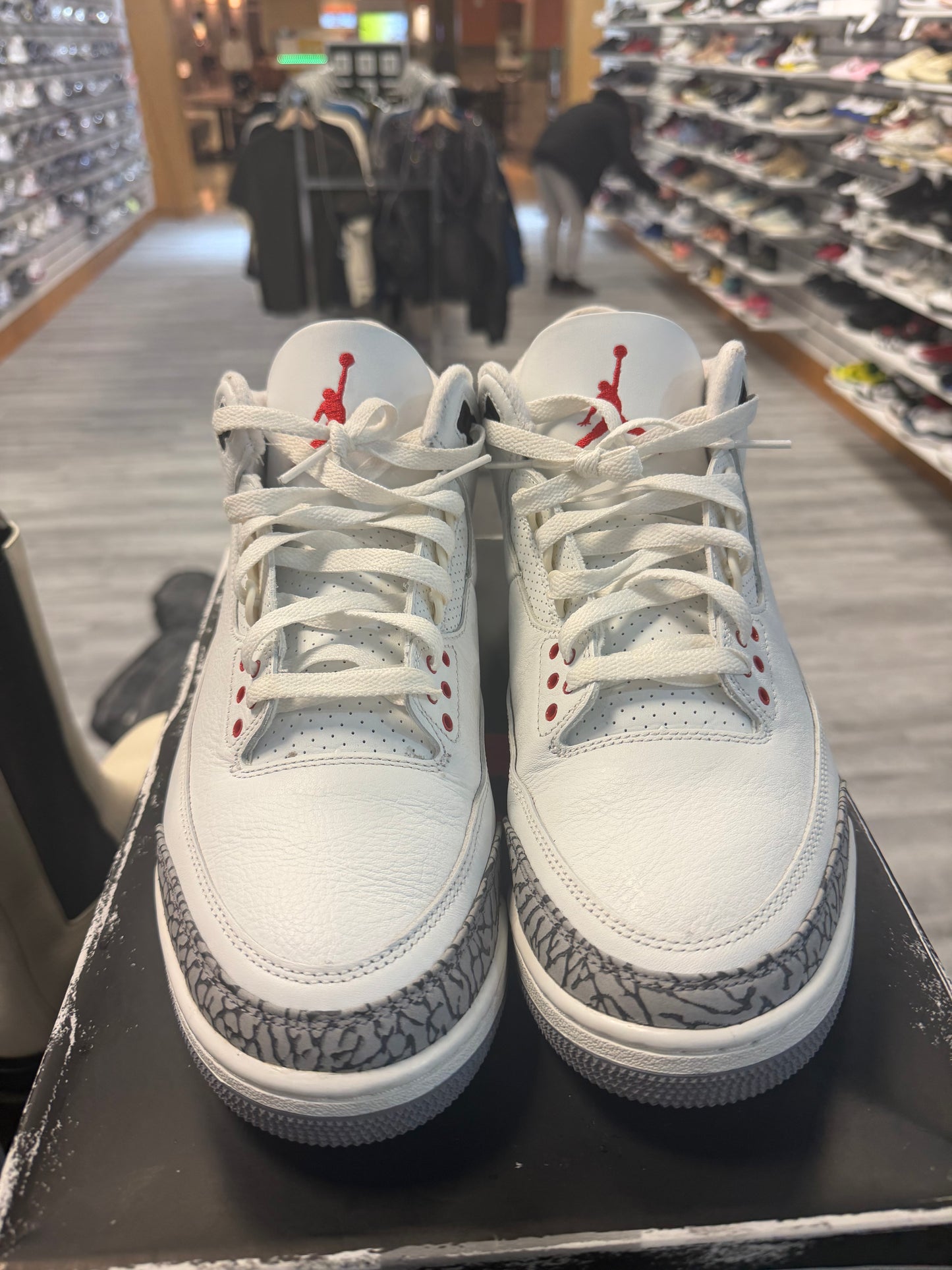 *USED* Jordan 3 Retro White Cement Reimagined