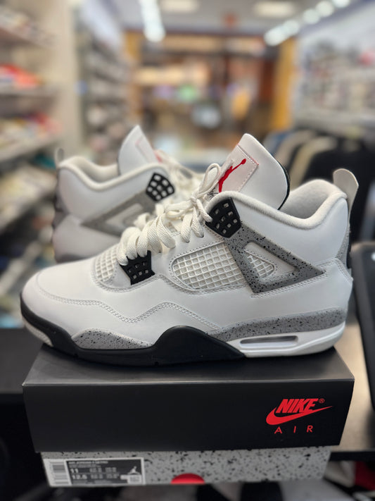 *USED* Jordan 4 Retro White Cement (2025)