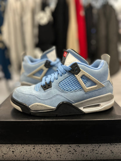 *USED* Jordan 4 Retro University Blue (GS)