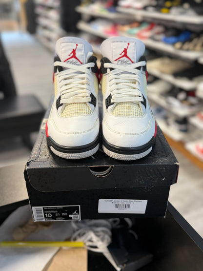 *USED* Jordan 4 Retro Red Cement
