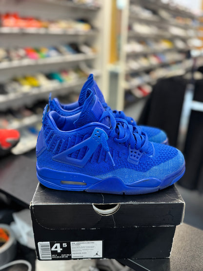 *USED* Jordan 4 Retro Flyknit Royal
