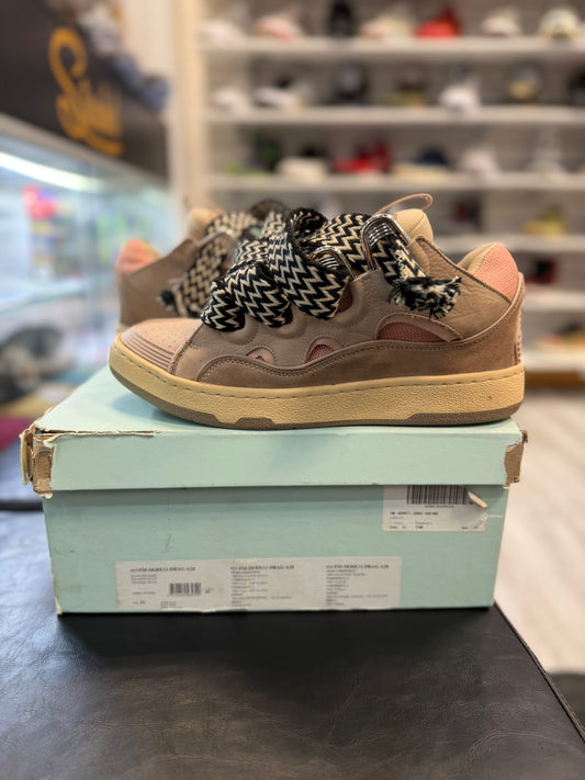 *USED* Lanvin Curb Pink Sneakers