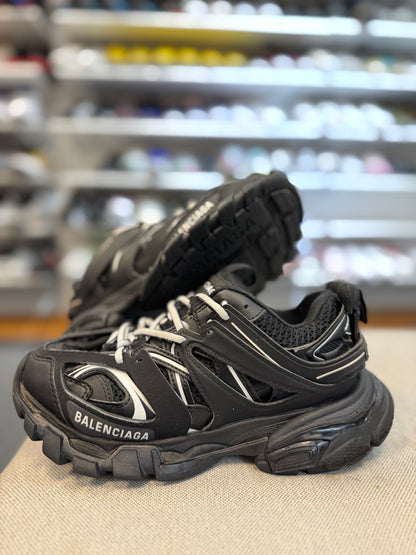 *USED* Balenci Track Runners Triple Black