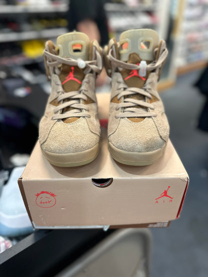 *USED* Jordan 6 Retro TS British Khaki
