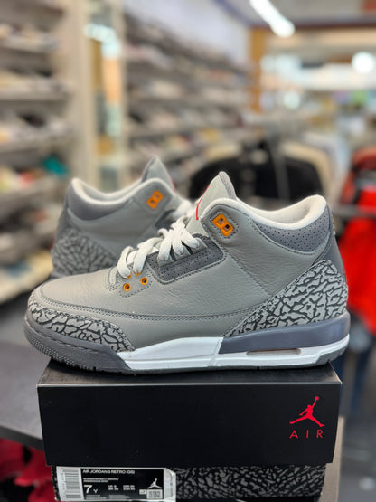 *USED* Jordan 3 Retro Cool Grey (2021) (GS)