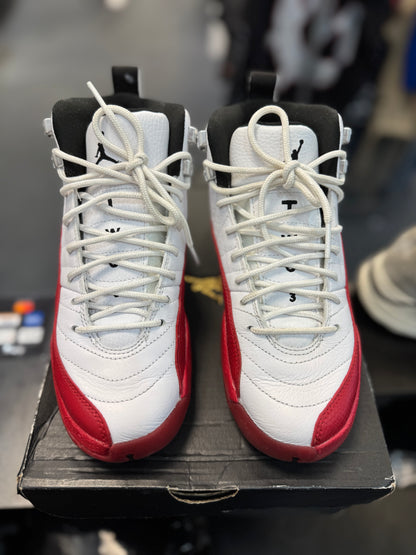 *USED* Jordan 12 Retro Cherry (2023) GS