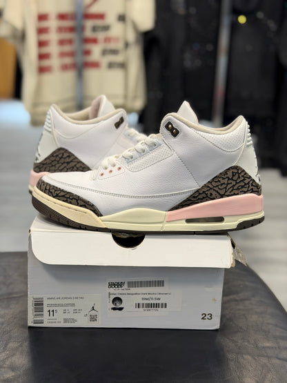 *USED* Jordan 3 Neapolitan Dark Mocha (W)