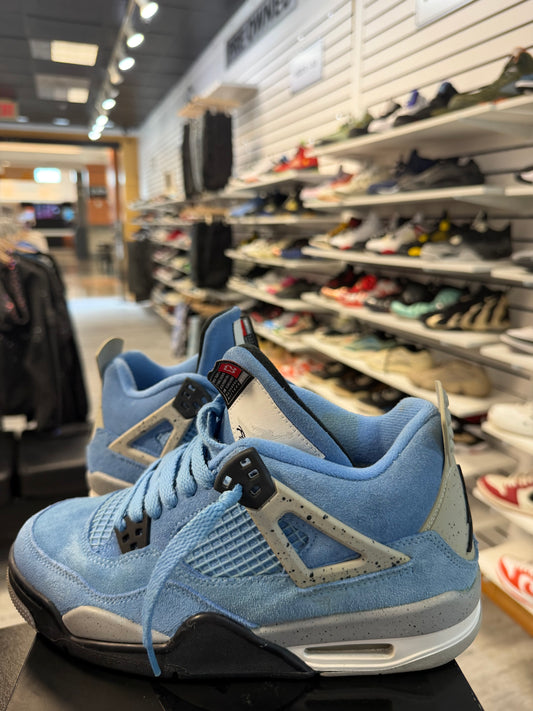 *USED* Jordan 4 Retro University Blue (GS)