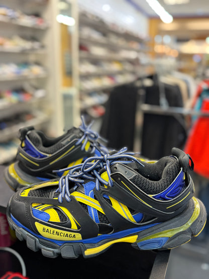 *USED* Balenciaga Track Trainer Black Yellow
