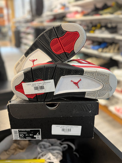 *USED* Jordan 4 Retro Red Cement