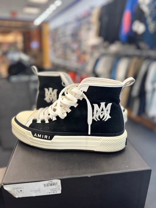*USED* AMIRI Court High Black White