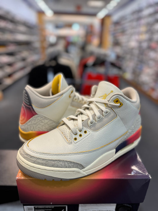 *USED* Jordan 3 Retro SP J Balvin Medellin Sunset