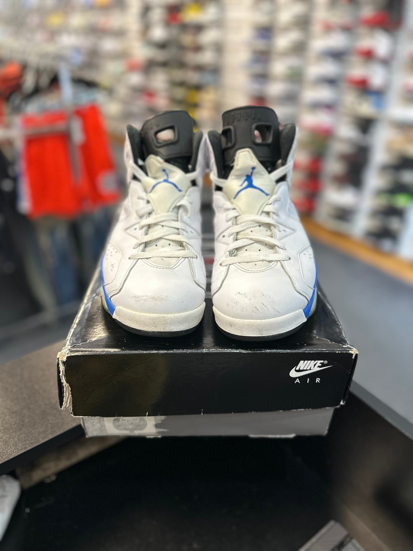 *USED* Jordan 6 Retro Sport Blue
