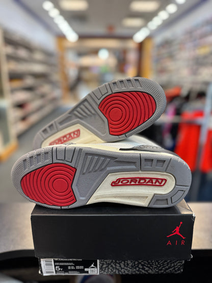 *USED* Jordan 3 Retro White Cement Reimagined (GS)