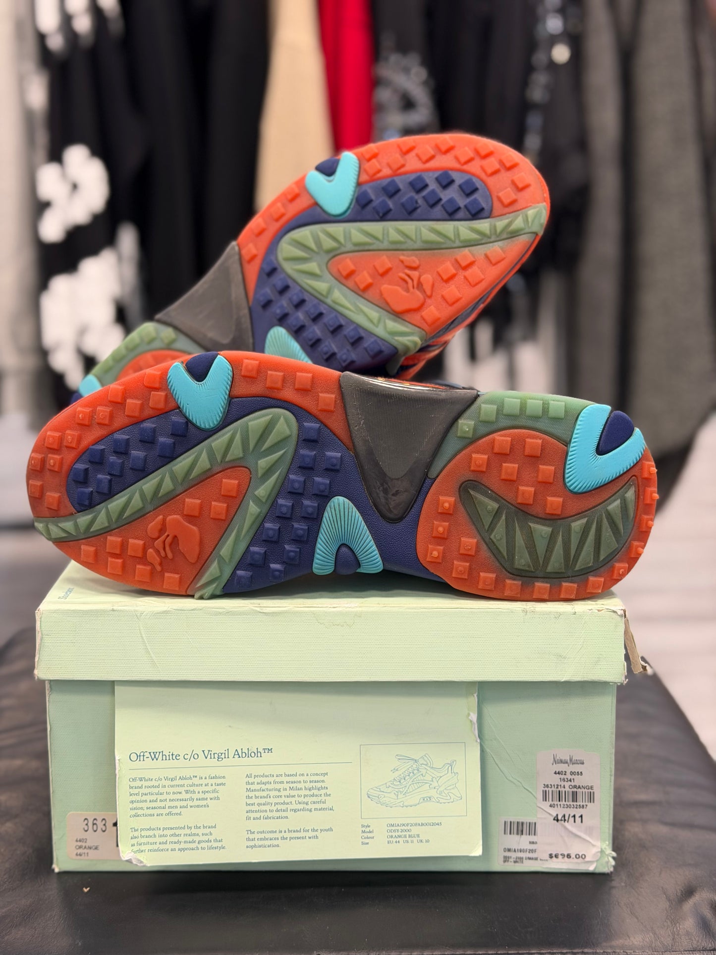 *USED* OFF-WHITE Odsy-2000 Orange Blue