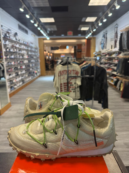 *USED* Nike Waffle Racer Off-White White (Women's)