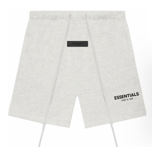 Essentials Sweatshort Light Heather Oatmeal