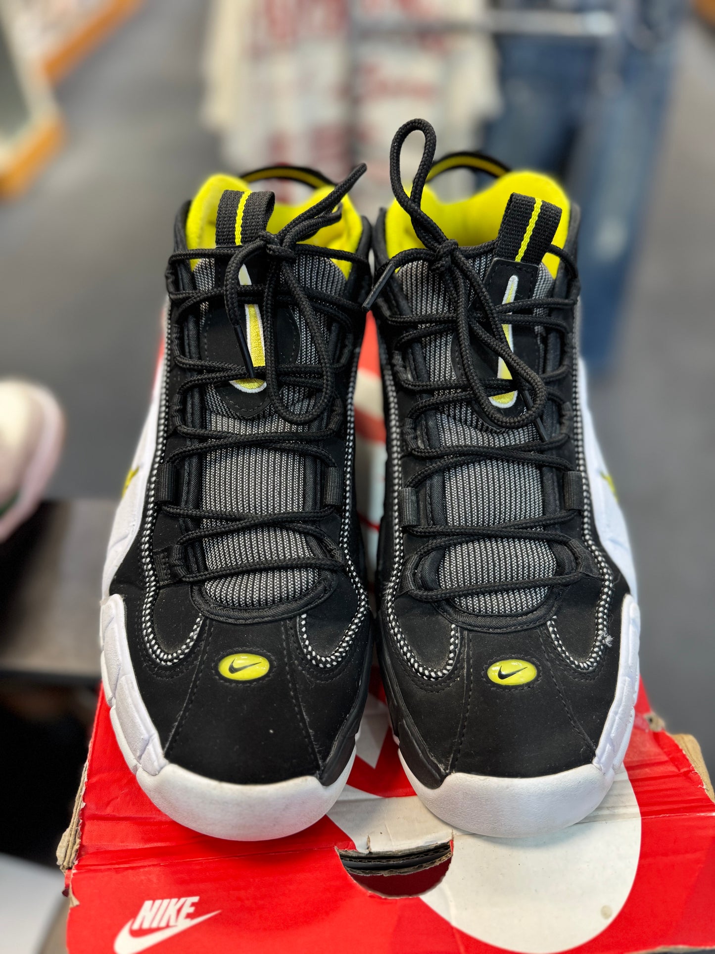 *USED* Nike Air Max Penny 1 Lester Middle School