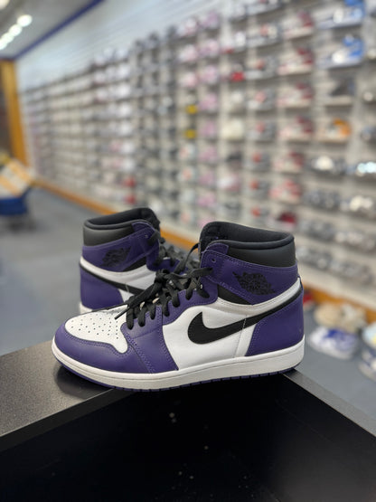 *USED* Jordan 1 Retro High Court Purple White