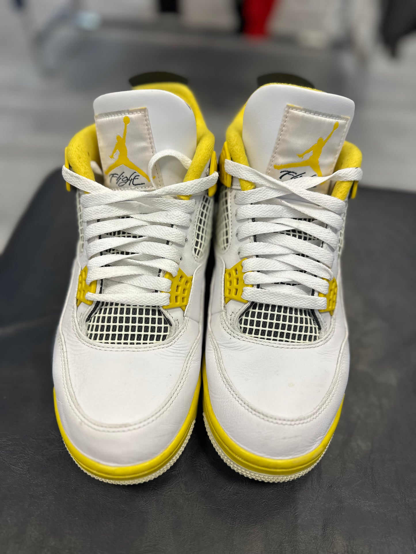 *USED* Jordan 4 Retro Vivid Sulfur (Women's)