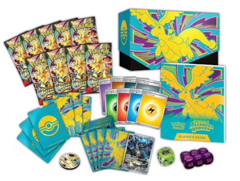 Pokemon Mega Evolution Ascended Heroes Elite Trainer Box