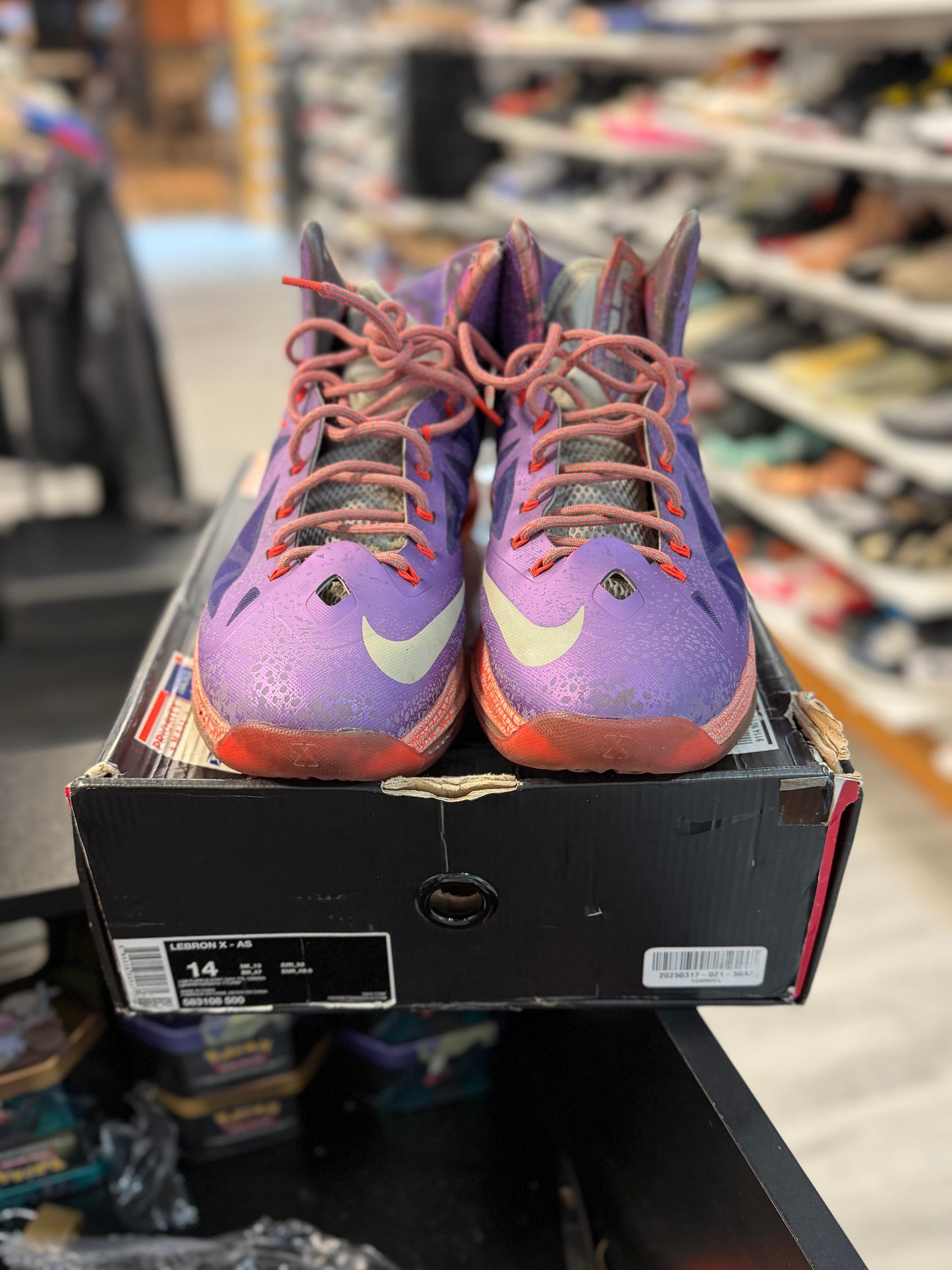 *USED* Nike LeBron X All-Star Area 72