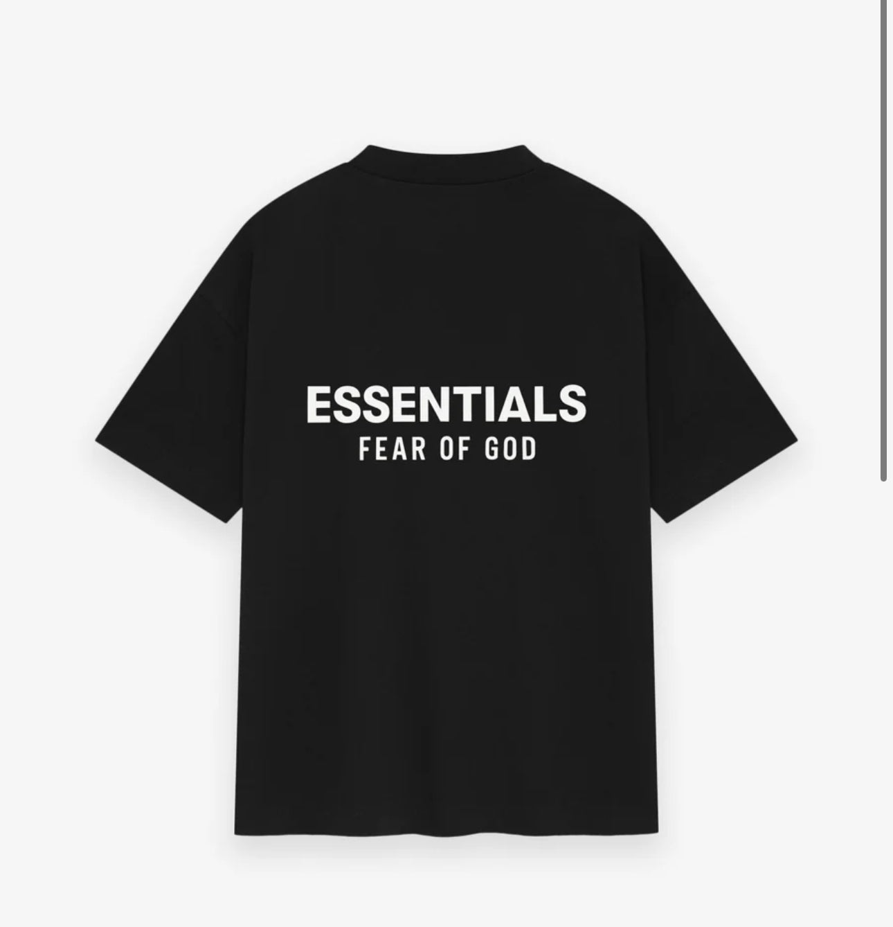 Essential Tee Black Fall S25