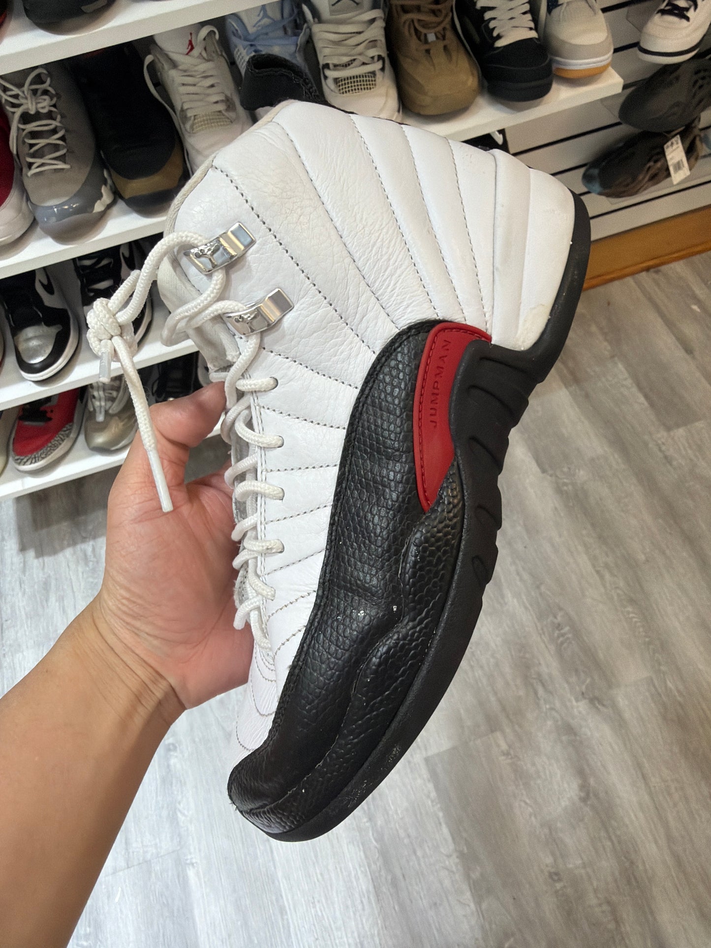*USED* Jordan 12 Retro Taxi Flip