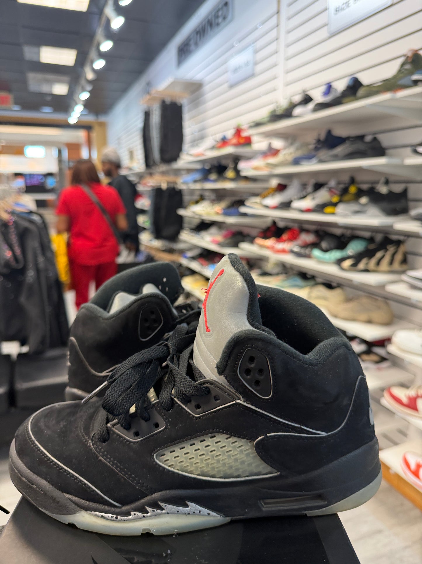 *USED* Jordan 5 Retro OG Black Metallic Reimagined (GS)
