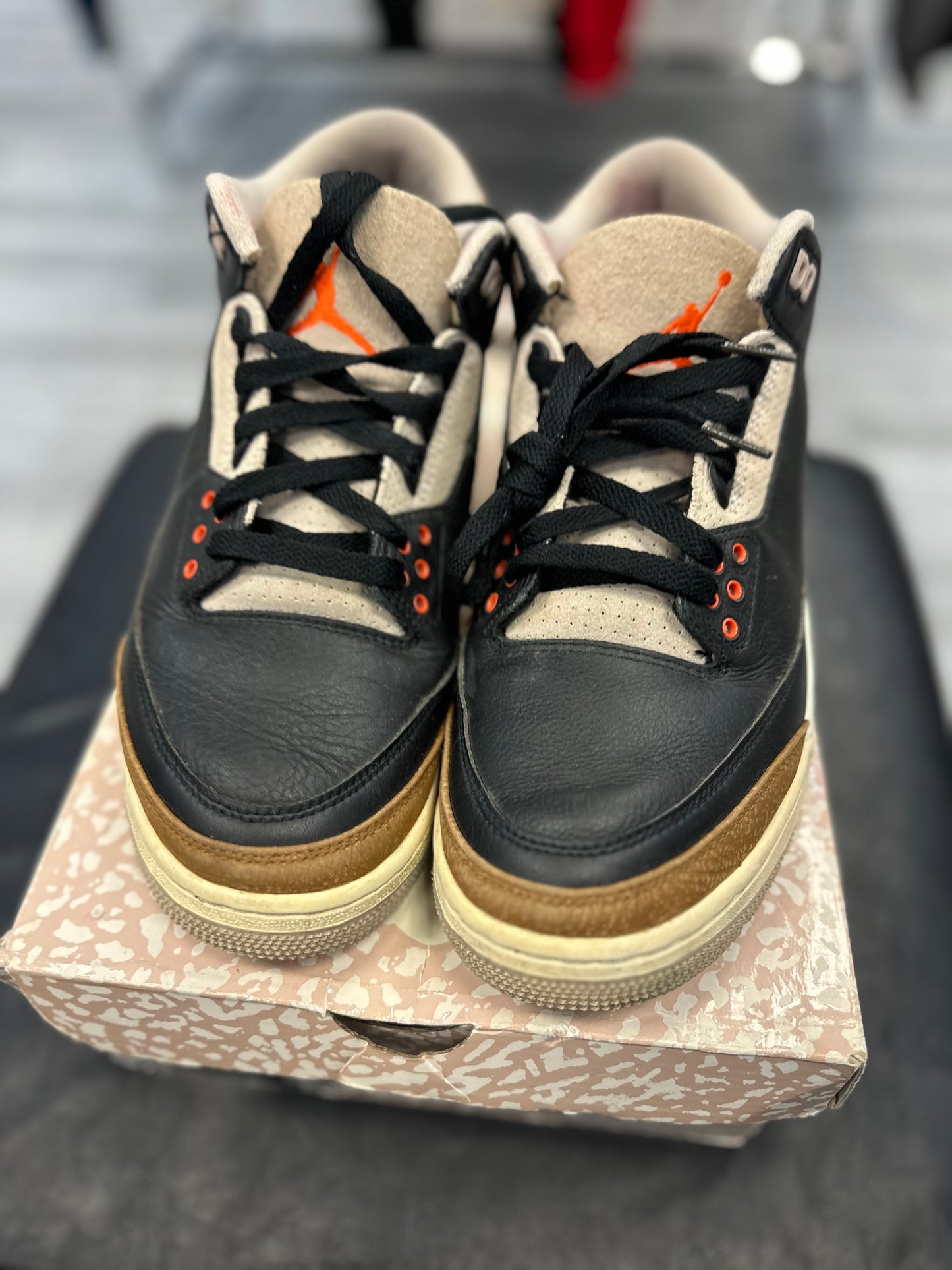*USED* Jordan 3 Retro Desert Elephant