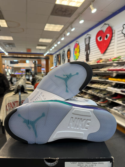 *USED* Jordan 5 Retro Grape (2025)