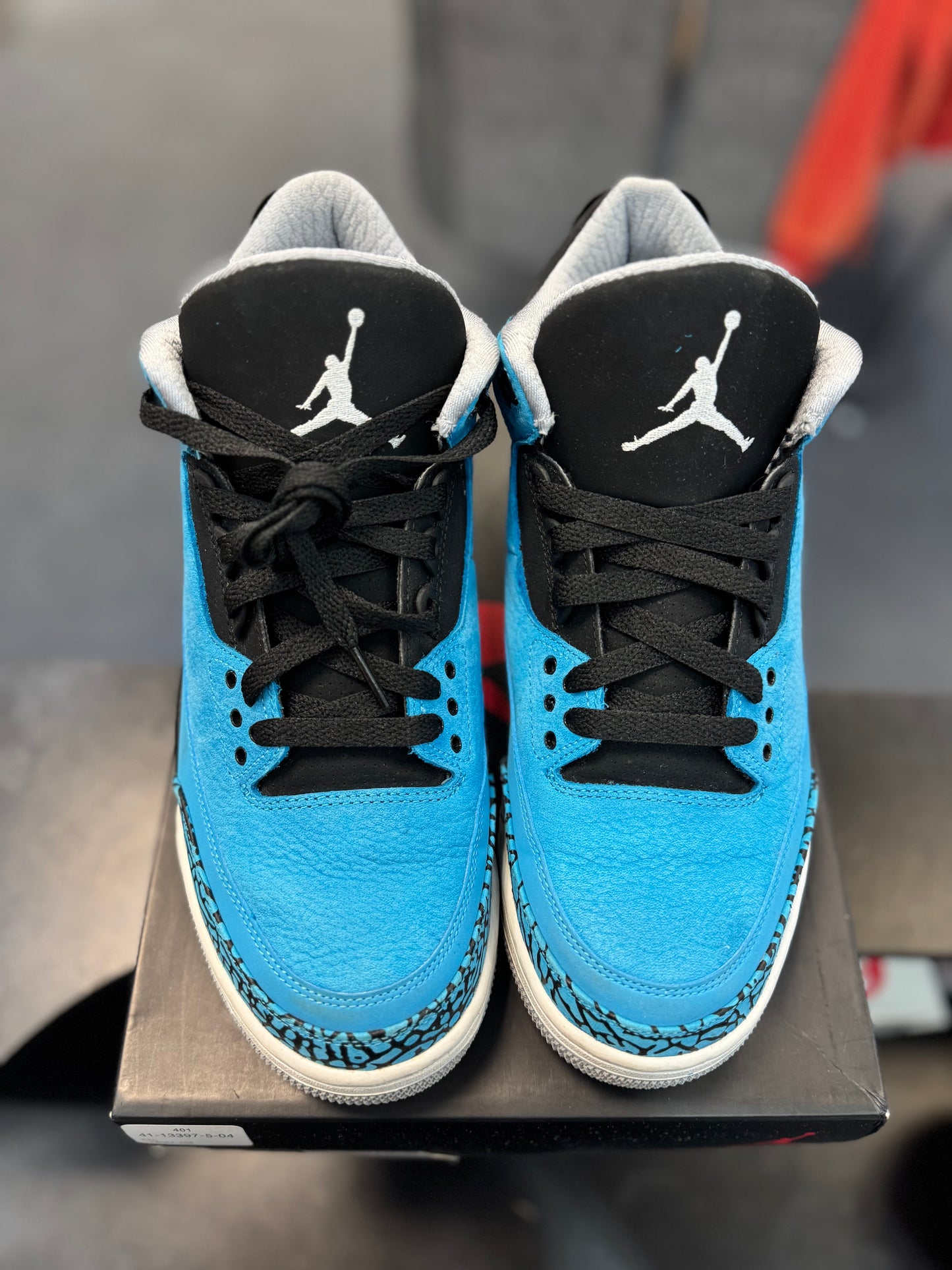 *USED* Jordan 3 Retro Powder Blue