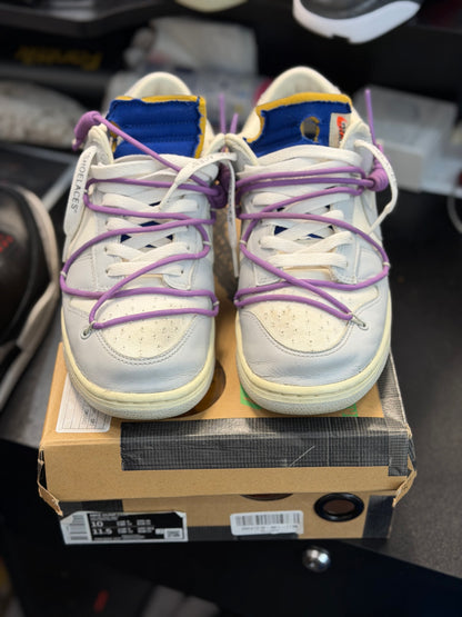 *USED* Nike Dunk Low OW Lot 48