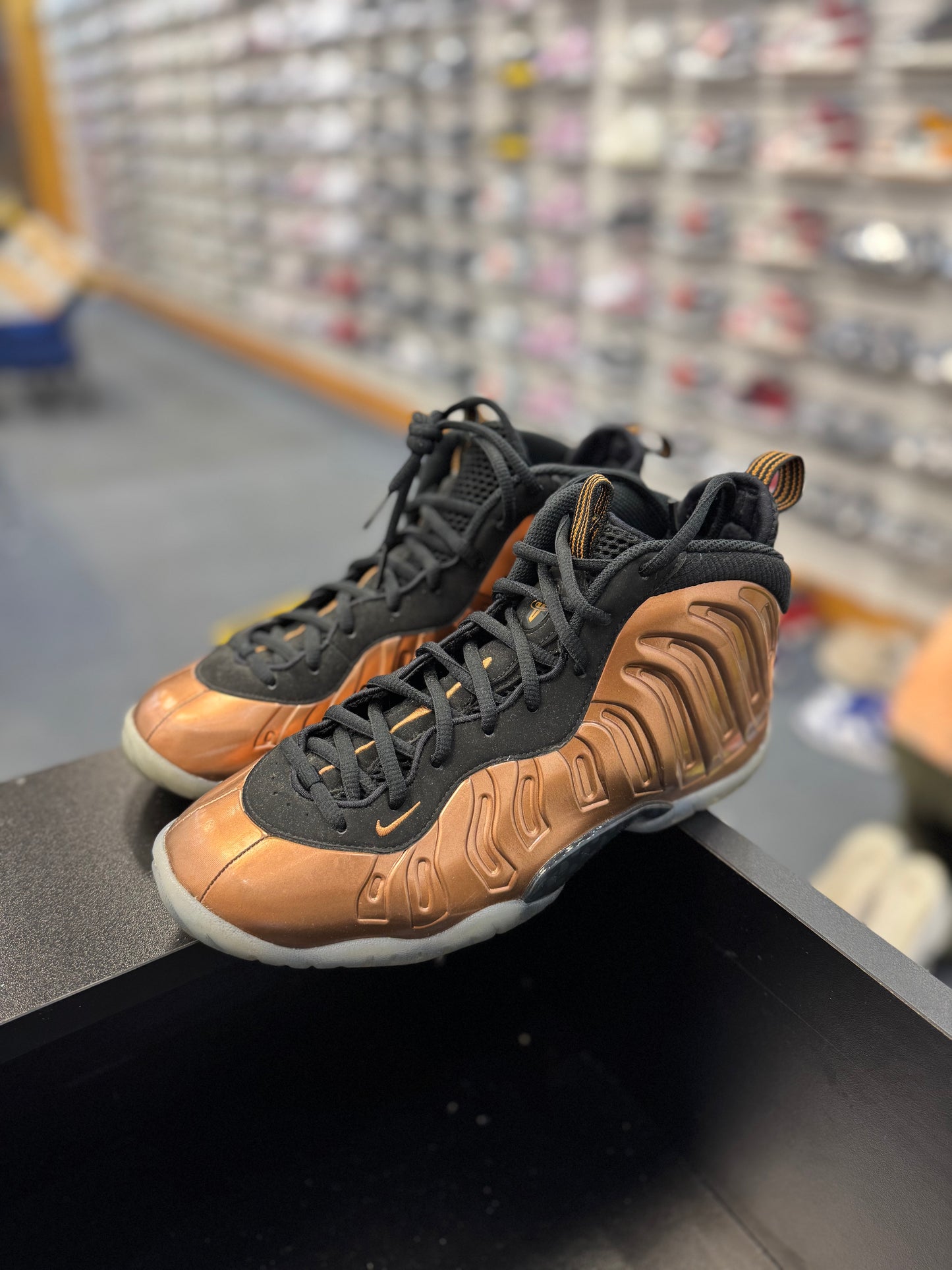 *USED* Nike Little Posite One Copper