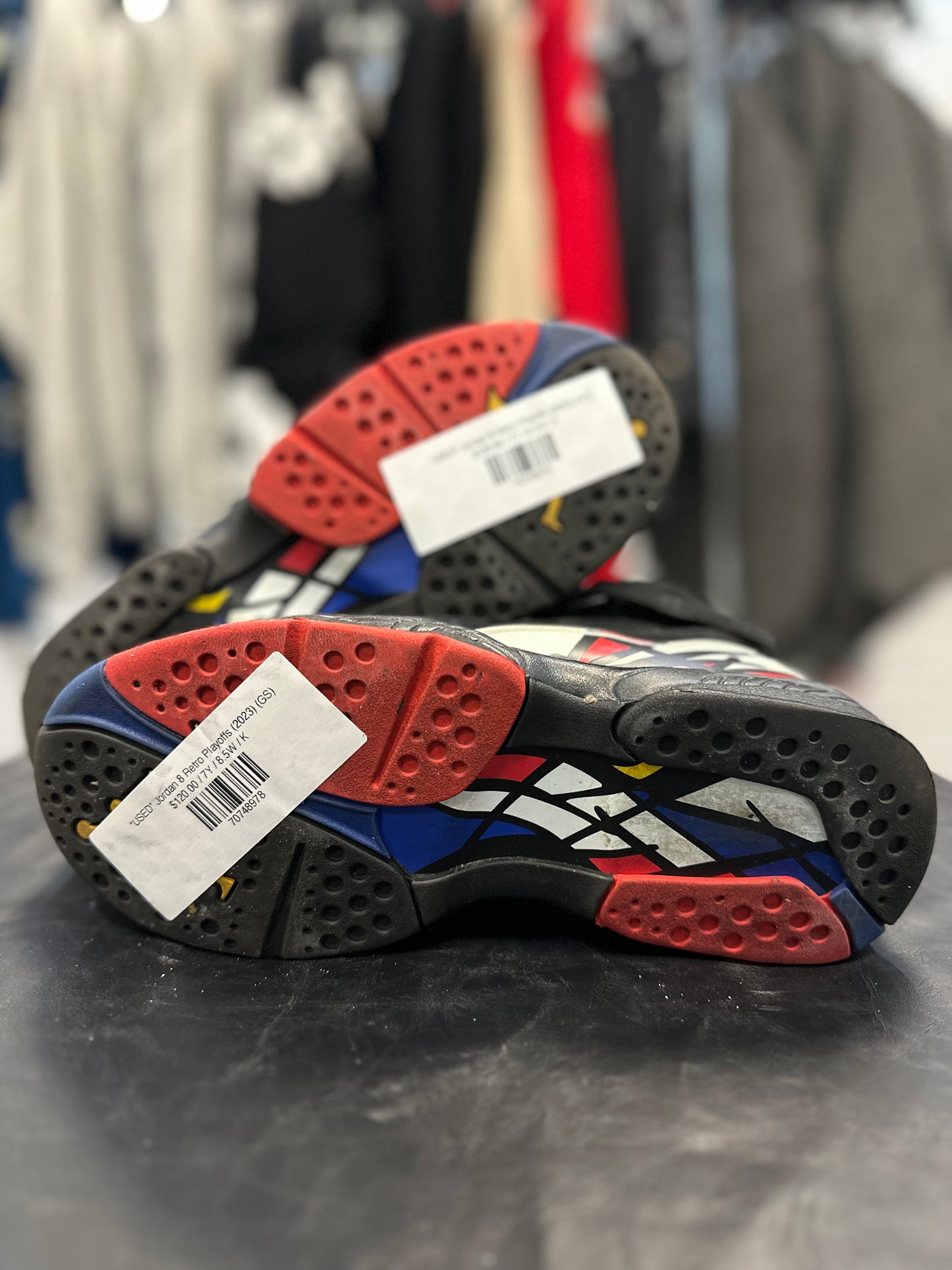 *USED* Jordan 8 Retro Playoffs (2023) (GS)