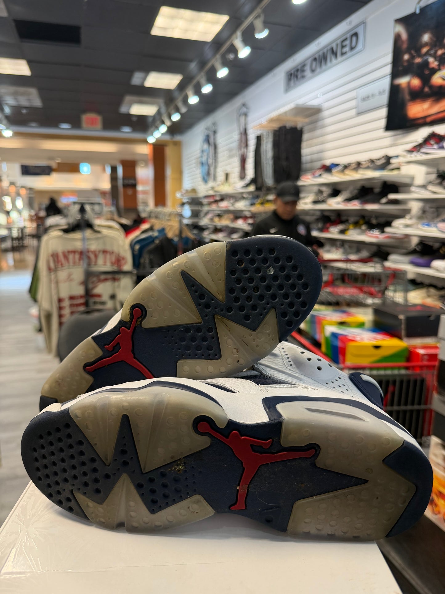 *USED* Jordan 6 Retro Olympic (2024)