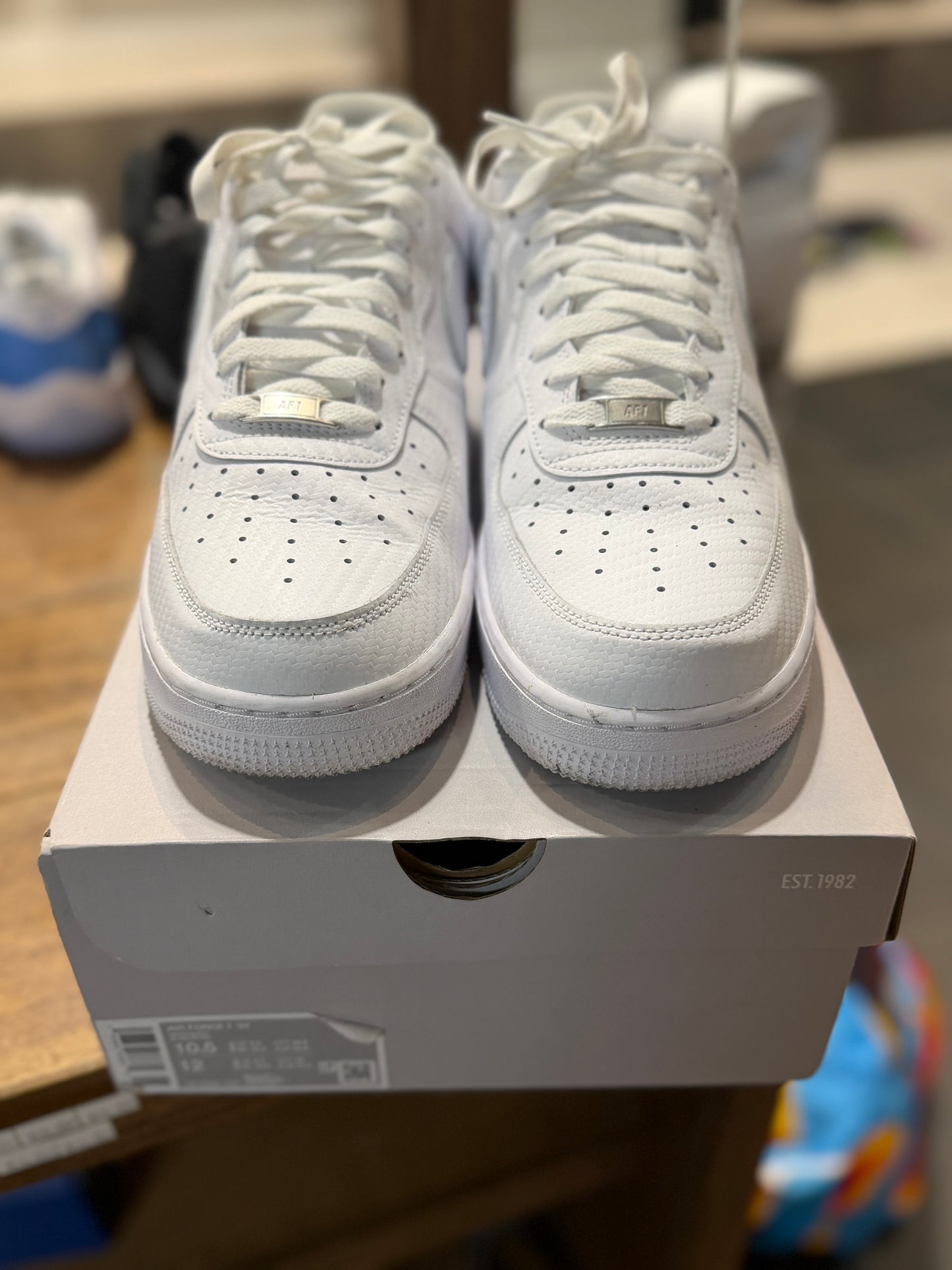 *USED* Nike Air Force 1 Low '07 White