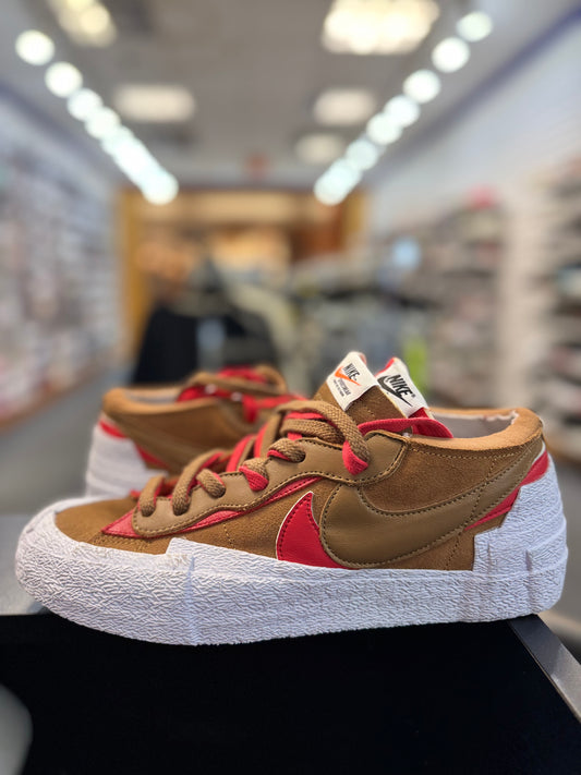 *USED* Nike Blazer Low sacai British Tan