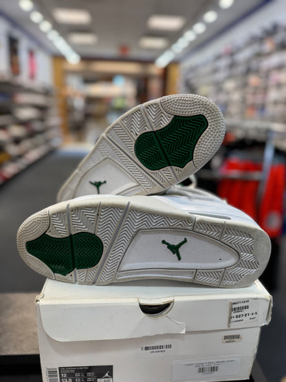 *USED* Jordan 4 Retro Metallic Green